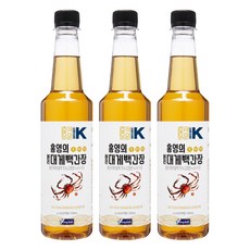 홍영의 어간장 붉은대게백간장, 500ml, 3개