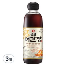 샘표 어간장, 830ml, 3개