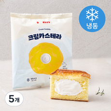 스웰리 크림 카스테라 (냉동), 105g, 5개