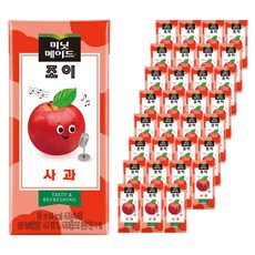 미닛메이드 조이 애플, 195ml, 64개