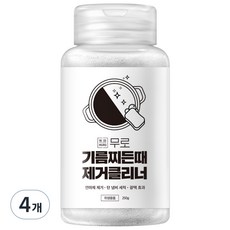 무로 기름찌든때 제거클리너, 250g, 4개