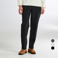 스파오 남성용 에센셜 롱 테이퍼드 슬랙스바지 SPTAEA9M02