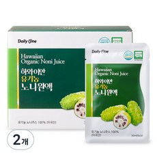 데일리원 하와이안 유기농 노니원액, 900ml, 2개 60개, 30ml