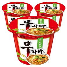 무파마탕면 큰사발면 112g, 3개