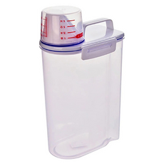 FANCY LIFE 密封儲米罐, 小款, 1700ml, 1個, 小款(1700ml), 單色