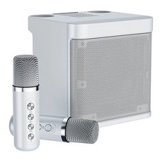 無線麥克風KTV藍芽音響 YS-203, 雙麥克風, Type-C充電, 10W, 藍芽5.0