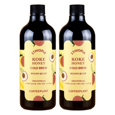 COFFEEPLANT 衣索比亞冷萃咖啡濃縮原液, 500ml, 1入, 2個