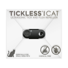 TICKLESS 蝨止王 貓 超聲波 驅離跳蚤 壁蝨, 充電使用約2-3年, 極致黑, 1個