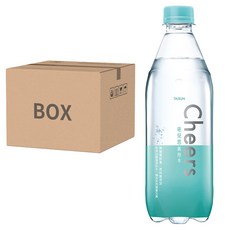 泰山 CHEERS 氣泡水，中央山脈純淨好水, 500ml, 120瓶