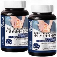퍼니트 리얼 관절케어 MSM, 2병, 72g