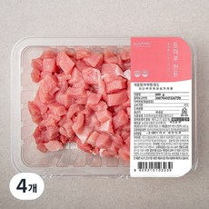 돈마루 한돈 등심 카레용 (냉장), 600g, 4개