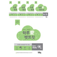 하루애 펫트릿 기능성 반려동물 수제간식, 5개, 눈&눈물 - 하루올데이강아지트릿