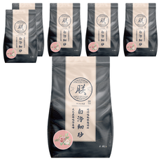 朕 頂級無塵礦砂 白淨細砂, 八重除塵技術, 快速凝結, 玫瑰清香, 高品質御用等級, 玫瑰, 8.8lb, 6包