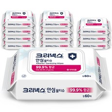 面巾紙安全濕紙巾帽類型, 60張, 12包