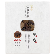仁濟中藥 陳皮, 無防腐, 無染硫, 無染色, 200公克, 200g, 1盒