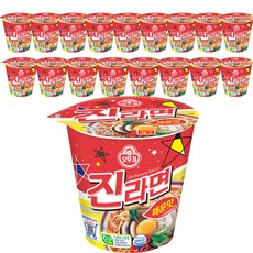 오뚜기 진라면 매운맛 컵 65g, 18개