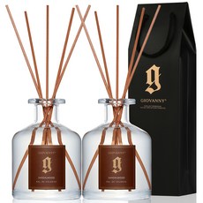 지오바니 더블에디션 디퓨져 250ml x 2p + 쇼핑백 세트, 샌들우드, 1세트