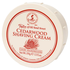 Taylor of Old Bond Street 雪松刮鬍膏, 150g, 1罐