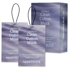 香薰香囊汽車空氣清新劑 20 克, Clean Cotton Musk, 2個