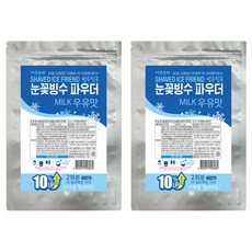 다농원 빙수친구 눈꽃빙수 파우더 우유맛, 1.1kg, 1개입, 2개 1.1kg, 2개