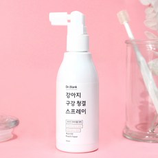 닥터블랭크 강아지 입냄새제거 구강청결 스프레이 복숭아향, 120ml, 1개 - 강아지