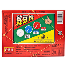 協勝 綠豆糕抽抽樂，台灣製造，300公克, 300g, 1盒