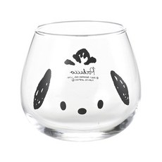 YURAYURA TUMBLER 玻璃杯 帕恰狗, 320ml 日本製, 1個