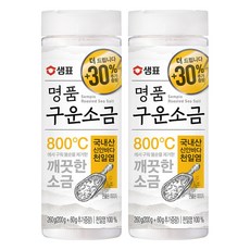 샘표 명품 구운소금, 260g, 2개