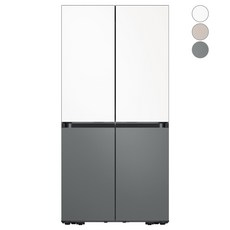 [색상선택형] 삼성전자 비스포크 키친핏 4도어 냉장고 615L 방문설치