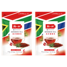 鮮一杯 南非國寶茶 原味 2.5g,22包,2盒 - 無咖啡因、低單寧酸, 2袋
