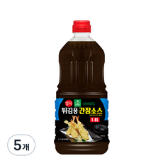 이엔 일식 튀김용 간장 소스, 1.8L, 5개