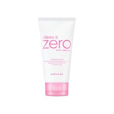 BANILA CO Zero零感肌經典潤澤洗顏霜, 超微米泡沫深層清潔毛孔, 150ml, 1條