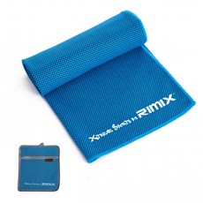 RIMIX 涼感運動毛巾 RM-CT01FD, 藍色, 1組
