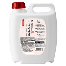 신앙촌 양조 1급 진간장, 4.2L, 1개