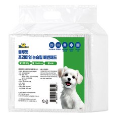 블루펫 프리미엄 논슬립 배변패드 50g, 40개입, 1개