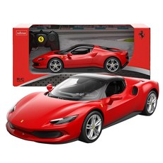 rastar 星輝 1:16 法拉利296 GTS 遙控車，仿真跑車模型，精緻細節，兒童玩具禮品, 1個