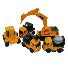 Joy Kids 重型設備迷你預拌混凝土 5 件套, 混色