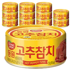 동원참치 고추 참치, 150g, 12개