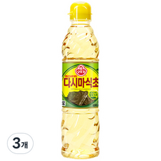 오뚜기 다시마식초, 500ml, 3개