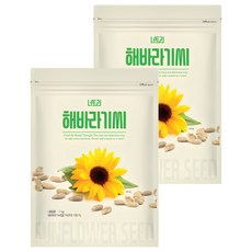 너트리 해바라기씨, 1kg, 2개