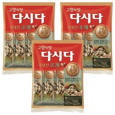 다시다 명품골드조개, 96g, 3개