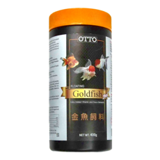 OTTO 建興水族 金魚飼料 XL 400g 漂浮型, 1L, 1罐