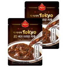 T Asia KITCHEN 黃金牛肉咖哩醬, 2個, 180g