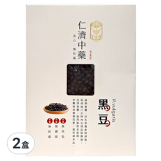 仁濟中藥 上級黑豆, 嚴選品質 顆粒飽滿, 300g, 2盒