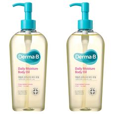 Derma B 日常保濕身體護膚油 清新蜜桃香, 300ml, 2瓶