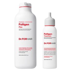 닥터포헤어 폴리젠 플러스 샴푸 500ml + 트리트먼트 200ml, 1개 1세트