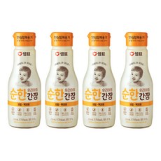 Sempio 膳府 我們的孩子溫和醬油 拌炒用, 200ml, 4瓶