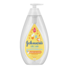 Johnson's 嬌生 嬰兒牛奶燕麥沐浴乳, 750ml, 1瓶