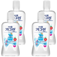 Garglin 兒童用漱口水 草莓香, 4個, 380ml