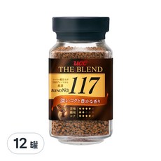 UccTheBlend 117即溶咖啡, 90g, 12罐